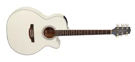 Takamine GN37 E/A NEX CUTWAY - Pearl White