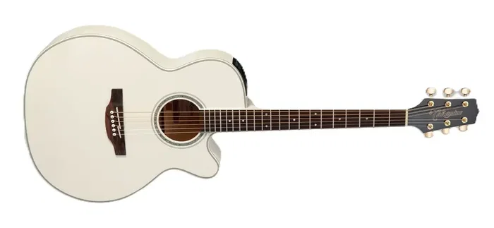 TAKAMINE Guitare Électro-Acoustique GN37 Nex Cutaway Pearl White TAKAMINE Guitare Électro-Acoustique GN37 Nex Cutaway Pearl White