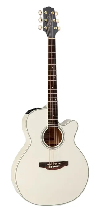 TAKAMINE Guitare Électro-Acoustique GN37 Nex Cutaway Pearl White TAKAMINE Guitare Électro-Acoustique GN37 Nex Cutaway Pearl White