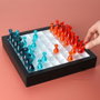 Mister Gadget Jeu d'Échecs LED Transparent Lumineux