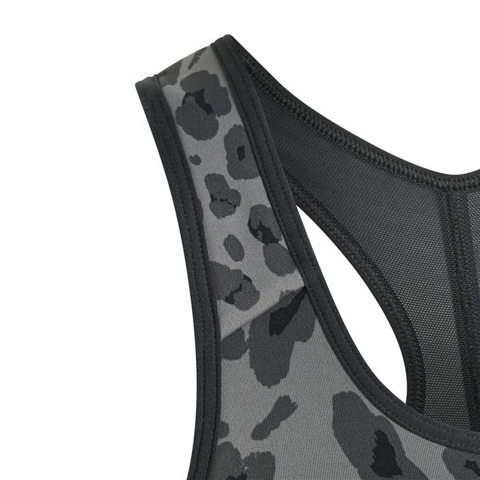 Soutien-gorge de Sport Adidas Powerreact Gris 13-14 Ans