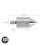 WOLFPACK LINEA PROFESIONAL Fil à plomb Maurer professionnel noix aimant 400g