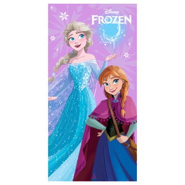 DISNEY Serviette de bain Frozen en microfibre 70 x 140 cm 250 g/m² 100% polyester
