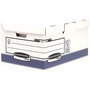 boîte pour archives Fellowes Maxi Bleu Blanc 31 x 39 x 56 cm 10 Unités