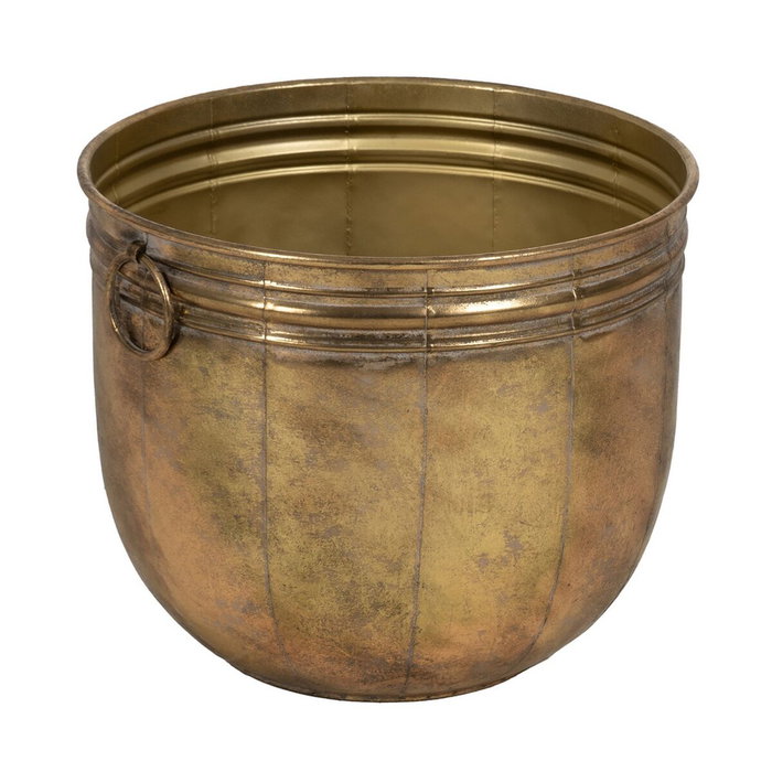 Cache-pot Doré Fer (3 Unités)