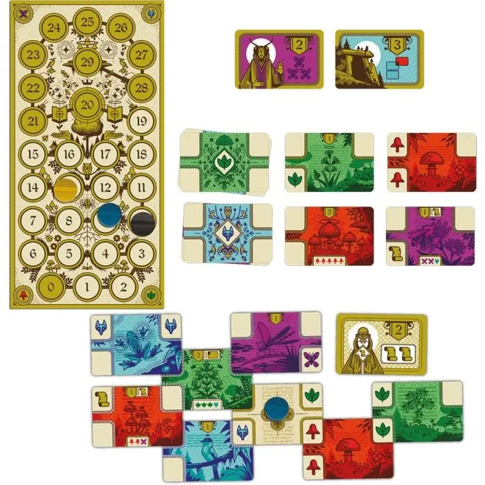 Asmodee - Codex Naturalis - Jeu de stratégie - à partir de 7 ans - Version française - Jeu de cartes et de placement de tuiles