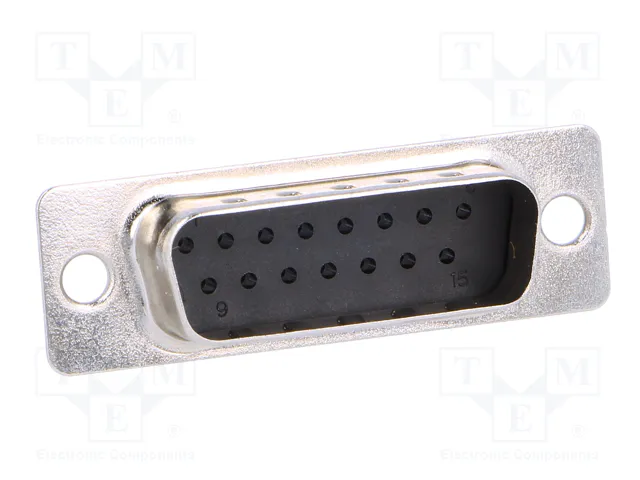 HARTING Connecteur D-Sub mâle 15 broches pour transfert de données