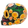 PUCKATOR Figurine Jour des Morts Calavera avec Marguerites - Décoration 11 cm