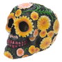 PUCKATOR Figurine Jour des Morts Calavera avec Marguerites - Décoration 11 cm
