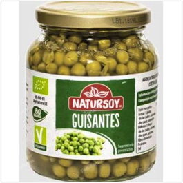 NATURSOY Petits pois bio 350g