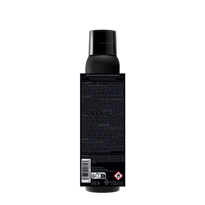 Sebastian Professionals Shampoing Sec DRYNAMIC+ - Apporte Volume et Fraîcheur Instantanés - Pour Cheveux Texturés - Flacon 180 ml