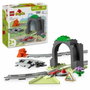 LEGO DUPLO Ma ville Set d'extension Les rails et le tunnel du train 10425