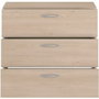 Parisot Commode EASY LIFE 3 Tiroirs Décor Chêne