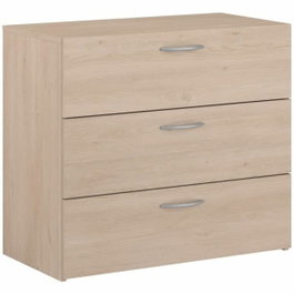Parisot Commode EASY LIFE 3 Tiroirs Décor Chêne