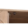 Home ESPRIT Buffet Métal et Acacia 160 x 40 x 85 cm