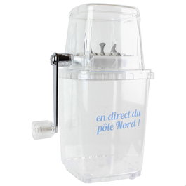Pick and Drink Râpe à glace manuelle transparente