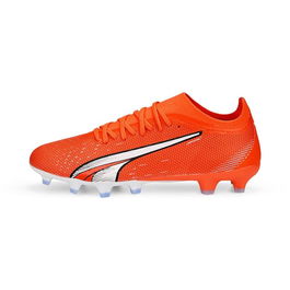 Chaussures de Football pour Adultes Puma 107217 01 Orange Foncé