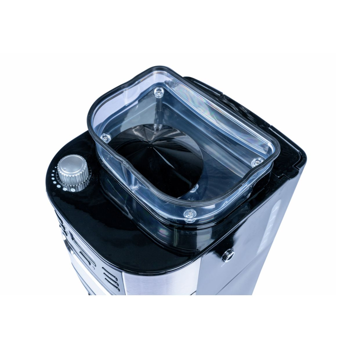 Tornado TCM1025A-GS Cafetière Filtre (Drip) en Acier Inoxydable et Noir