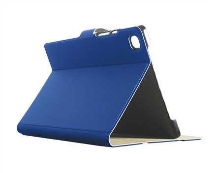 ELBE FU-007 - Housse protectrice bleu diamant pour Samsung Galaxy Tab A7 2020 (10.4") - Revêtement PU résistant aux rayures avec coque intérieure en polycarbonate