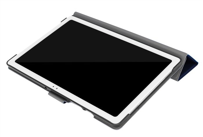ELBE FU-007 - Housse protectrice bleu diamant pour Samsung Galaxy Tab A7 2020 (10.4") - Revêtement PU résistant aux rayures avec coque intérieure en polycarbonate