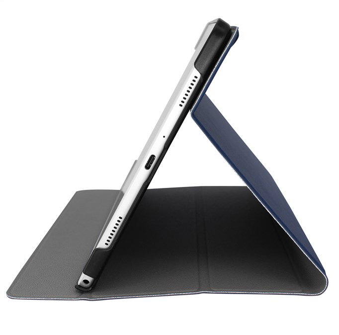 ELBE FU-007 - Housse protectrice bleu diamant pour Samsung Galaxy Tab A7 2020 (10.4") - Revêtement PU résistant aux rayures avec coque intérieure en polycarbonate