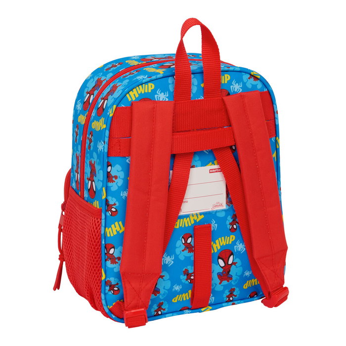 Cartable Spider-Man Bleu Rouge 22 x 27 x 10 cm
