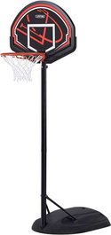 Lifetime Panier de basket portatif ajustable en polyéthylène avec planche, hauteur réglable 165-222 cm, pour enfants dès 3 ans