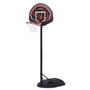 Lifetime Panier de basket portatif ajustable en polyéthylène avec planche, hauteur réglable 165-222 cm, pour enfants dès 3 ans