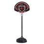 Lifetime Panier de basket portatif ajustable en polyéthylène avec planche, hauteur réglable 165-222 cm, pour enfants dès 3 ans