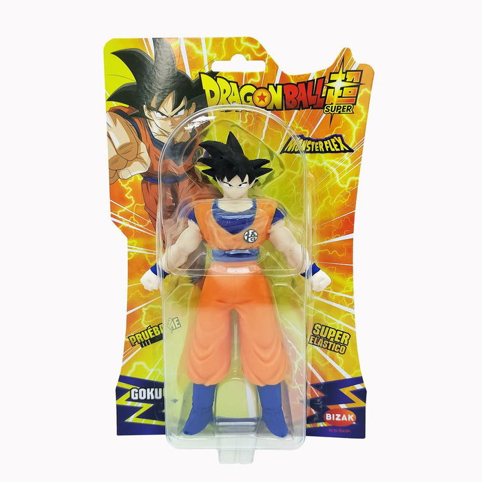 Bizak Monsterflex Dragon Ball - Figurine élastique collectionnable, 12 personnages iconiques, lot aléatoire
