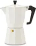 Pezzetti Italexpress - Cafetière italienne (Moka) en aluminium, 6 tasses - Blanc