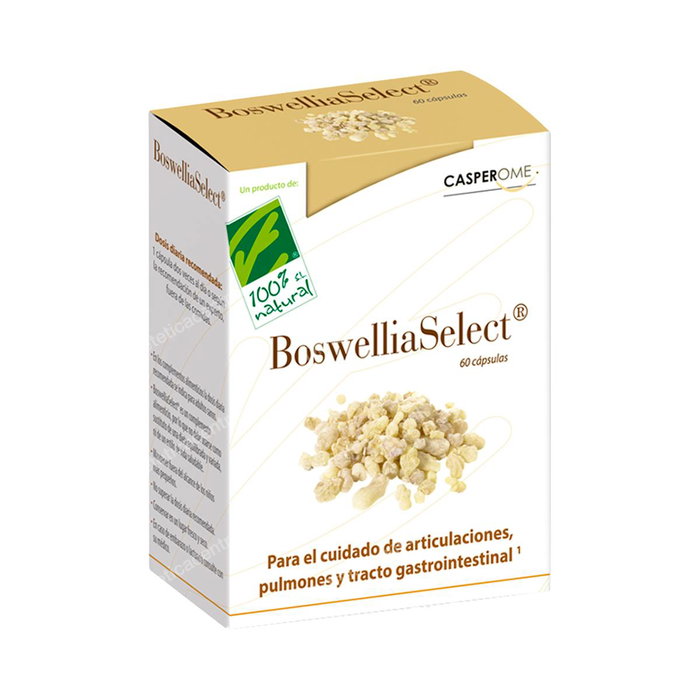 Cien Por Cien Natural Boswelliaselect 60 Gélules Complément Alimentaire Articulations Cien Por Cien Natural Boswelliaselect 60 Gélules Complément Alimentaire Articulations