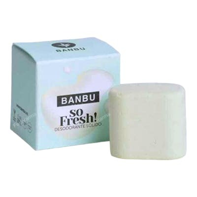 BANBU So Fresh Déodorant Solide BIO Roméo-Lime 50g Stick Vegan 24H BANBU So Fresh Déodorant Solide BIO Roméo-Lime 50g Stick Vegan 24H