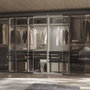 Emuca Rack avec glissières à extension totale et à fermeture douce pour accessoires d'armoire Quartz, 937-963mm, Aluminium et plastique, Titane