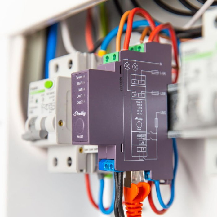 Module relais Shelly DIN PRO 2 Module relais Shelly DIN PRO 2