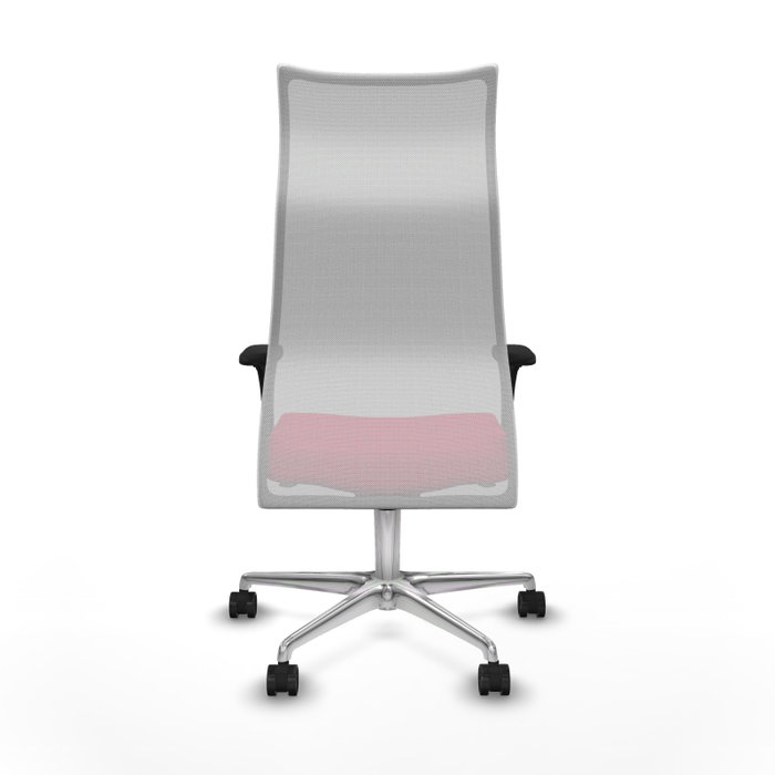 Piqueras y Crespo Chaise de Bureau Albacete Rouge et Blanche Piqueras y Crespo Chaise de Bureau Albacete Rouge et Blanche