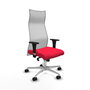 Piqueras y Crespo Chaise de Bureau Albacete Rouge et Blanche