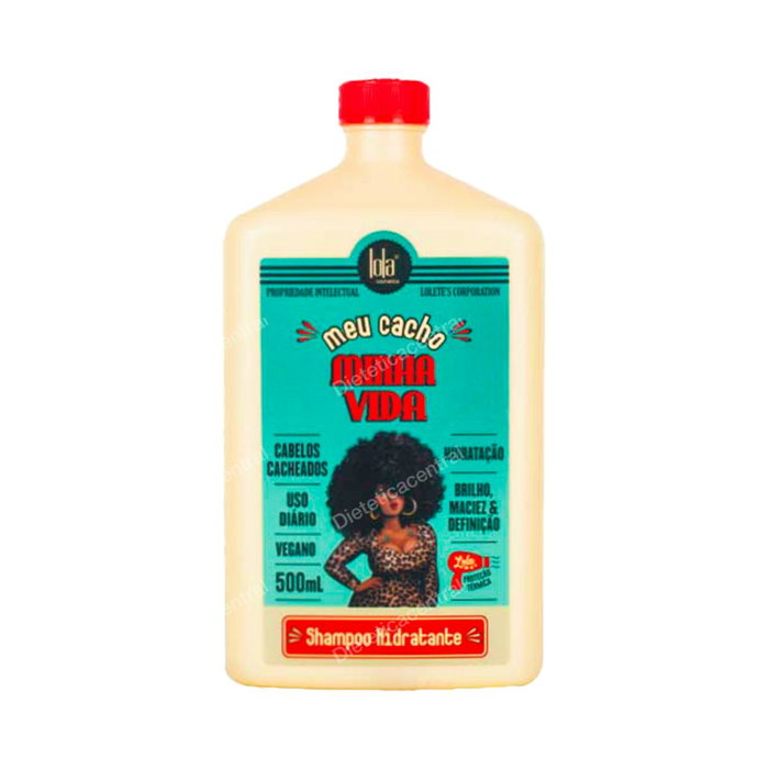 Lola Cosmetics Meu Cacho Minha Vida - Shampooing Définition et Anti-Frisottis 500 ml