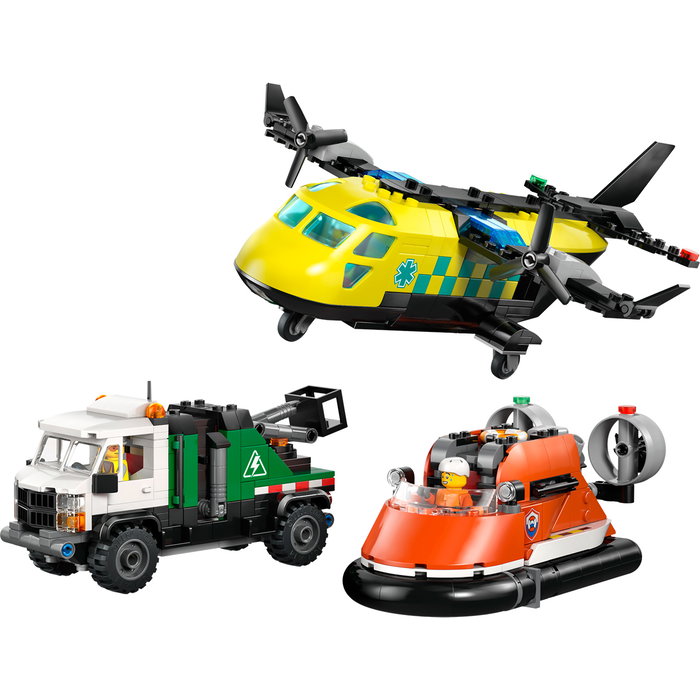 LEGO City 60505 Remix : Avion, Camion de Service et Aéroglisseur LEGO City 60505 Remix : Avion, Camion de Service et Aéroglisseur