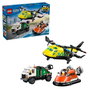 LEGO City 60505 Remix : Avion, Camion de Service et Aéroglisseur