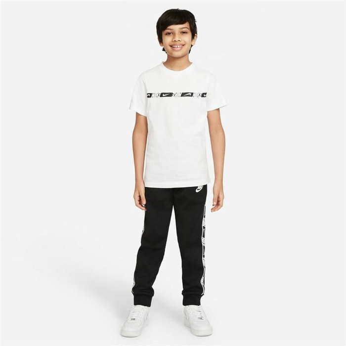 T shirt à manches courtes Enfant Nike B-Repeat Blanc