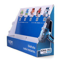 Edm Revistero (Porte-revues) en carton 43,5 x 12,3 x 30 cm