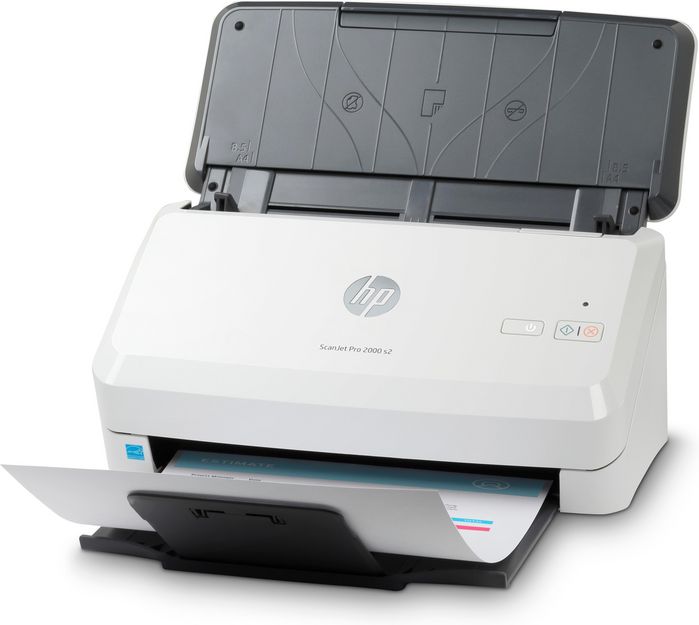 HP ScanJet Pro 2000 s2 - Scanner professionnel avec alimentateur automatique (ADF) recto-verso 50 pages, jusqu'à 35 ppm, 600 ppp, pour numérisation intensive