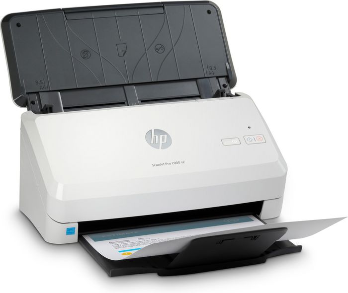 HP ScanJet Pro 2000 s2 - Scanner professionnel avec alimentateur automatique (ADF) recto-verso 50 pages, jusqu'à 35 ppm, 600 ppp, pour numérisation intensive