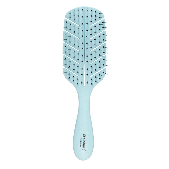 Steinhart ERGOFLEX Brosse Démêlante Biodégradable Éco-Responsable pour Tous Types de Cheveux