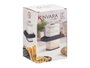 Kinvara Coupe-légumes avec bac de réception Noir 20x16x11 cm Plastique et acier (Set de 8)