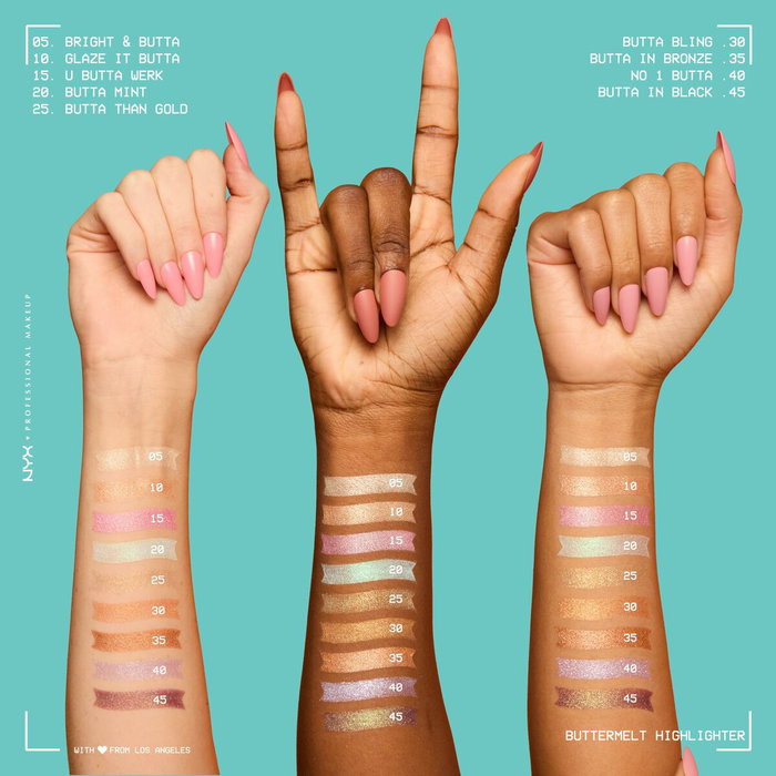 Nyx Professional Make Up Buttermelt Highlighter #25-Butta Than Gold