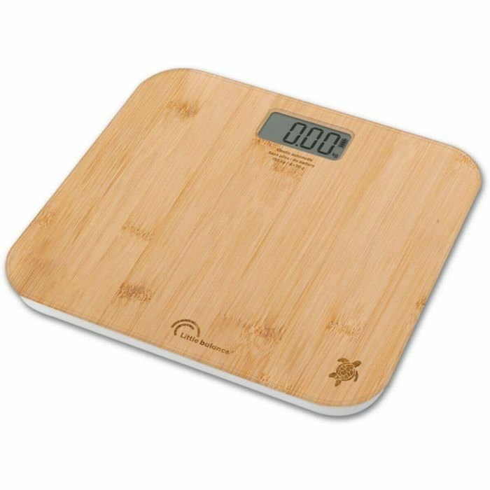 Little Balance Pèse-personne Kinétic automatique Bambou Little Balance Pèse-personne Kinétic automatique Bambou