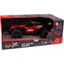 MGM RX Car 89 093721 - Voiture télécommandée 1/12 métallique rouge TURBO CHALLENGE - Radiocommande 2.4 GHz, batterie rechargeable, vitesse 8 km/h - Jouet RC