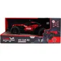 MGM RX Car 89 093721 - Voiture télécommandée 1/12 métallique rouge TURBO CHALLENGE - Radiocommande 2.4 GHz, batterie rechargeable, vitesse 8 km/h - Jouet RC